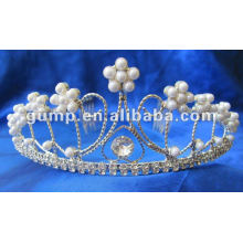 Tiara de couronne de mariage nuptiale (GWST12-205)